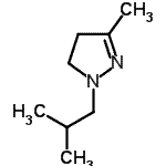 CAS#: 26964-53-4, 1-Isobutyl-3-Methyl-4,5-Dihydro-1H-Pyrazole