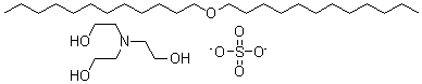 CAS 登录号：27028-82-6， 三乙醇胺月桂基醚硫酸盐