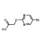 CAS#: 270912-79-3, 2-(5-Bromopyrimidin-2-Yl)Oxyacetic Acid