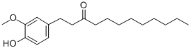 CAS 登录号：27113-23-1， 1-(4-羟基-3-甲氧基苯基)-3-十二烷酮