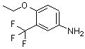 CAS 登录号：2713-74-8， 4-乙氧基-3-(三氟甲基)苯胺