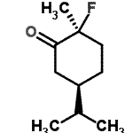 CAS 登录号：272114-51-9， (2S,5R)-2-氟-5-异丙基-2-甲基环己酮