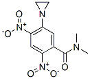CAS 登录号:27221-03-0, 5-(1-氮丙啶基)-2,4-二硝基-N,N-二甲基苯甲酰胺
