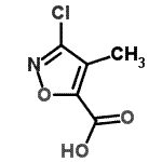 CAS 登录号：272773-09-8， 3-氯-4-甲基-1,2-恶唑-5-羧酸