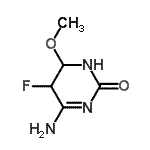 CAS#: 272781-94-9, 4-Amino-5-Fluoro-6-Methoxy-5,6-Dihydro-2(1H)-Pyrimidinone