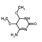 CAS#: 272781-96-1, 4-Amino-5,6-Dimethoxy-5,6-Dihydro-2(1H)-Pyrimidinone