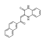 CAS#: 273196-12-6, (3Z)-3-[2-(2-Naphthyl)-2-Oxoethylidene]-3,4-Dihydro-2(1H)-Quinoxalinone