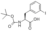 CAS 登录号：273221-75-3， 叔丁氧羰基-L-3-碘苯丙氨酸