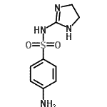 CAS#: 2733-54-2, 4-Amino-N-(4,5-Dihydro-1H-Imidazol-2-Yl)Benzenesulfonamide