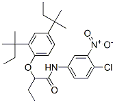 CAS 登录号：27333-05-7， 4'-氯-2-(2,4-二-叔-戊基苯氧基)-3'-硝基丁酰苯胺