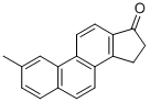 CAS 登录号：27343-46-0， 15,16-二氢-2-甲基-17H-环戊二烯并(a)菲-17-酮
