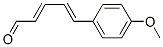 CAS 登录号：27394-81-6， 5-(4-甲氧基苯基)戊-2,4-二烯醛