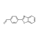 CAS#: 27395-93-3, 4-(1,3-Benzoxazol-2-Yl)Benzaldehyde