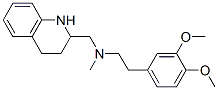 CAS 登录号：27413-25-8， 1,2,3,4-四氢-N-(3,4-二甲氧基苯乙基)-N-甲基-2-喹啉甲胺