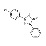 CAS#: 27423-54-7, 5-(4-Chlorophenyl)-2-Phenyl-1,2-Dihydro-3H-1,2,4-Triazol-3-One