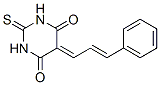 CAS 登录号：27430-17-7， 1,2-二氢-2-(硫代)-5-(3-苯基-2-丙烯-1-亚基)嘧啶-4,6(3H,5H)-二酮