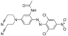 CAS#: 27447-29-6, 5'-[Bis(2-Cyanoethyl)Amino]-2'-[(2,6-Dichloro-4-Nitrophenyl)Azo]Acetanilide