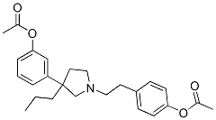 CAS 登录号：27452-90-0， 3-[1-(4-乙酰氧基苯乙基)-3-丙基-3-吡咯烷基]苯基乙酸酯