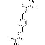 CAS 登录号：27499-52-1， 1,4-亚苯基二(亚甲基)二(2-甲基丙烯酸酯)