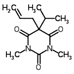CAS#: 27509-65-5, 5-Allyl-5-Isopropyl-1,3-Dimethyl-2,4,6(1H,3H,5H)-Pyrimidinetrione