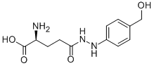 CAS 登录号：2757-90-6， 2-氨基-5-[2-[4-(羟基甲基)苯基]肼基]-5-氧代戊酸