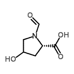 CAS 登录号：27585-28-0， 1-甲酰基-4-羟基-L-脯氨酸