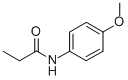 CAS 登录号：2760-31-8， N-(4-甲氧基苯基)-丙酰胺