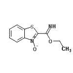 CAS#: 27655-24-9, Ethyl 1,3-Benzothiazole-2-Carboximidate 3-Oxide