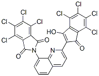 CAS#: 27692-59-7, 3,4,5,6-Tetrachloro-N-[2-(4,5,6,7-Tetrachloro-3-Hydroxy-1-Oxo-1H-Inden-2-Yl)-8-Quinolyl]Phthalimide