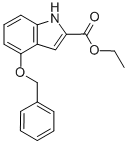 CAS#: 27737-55-9, 4-(Phenylmethoxy)-1H-Indole-2-Carboxylicacid Ethyl Ester