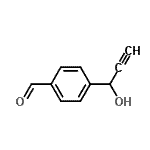 CAS#: 277752-98-4, 4-(1-Hydroxy-2-Propyn-1-Yl)Benzaldehyde