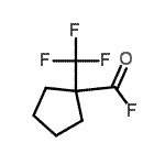 CAS#: 277756-41-9, 1-(Trifluoromethyl)Cyclopentanecarbonyl Fluoride