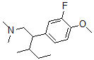 CAS#: 27778-92-3, 3-Fluoro-4-Methoxy-N,N-Dimethyl-beta-(1-Methylpropyl)Benzeneethanamine