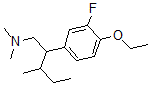 CAS 登录号：27779-21-1， 4-乙氧基-3-氟-N,N-二甲基-beta-(1-甲基丙基)苯乙胺