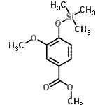 CAS#: 27798-53-4, Methyl 3-Methoxy-4-[(Trimethylsilyl)Oxy]Benzoate