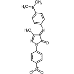 CAS#: 27808-02-2, (4E)-4-{[4-(Dimethylamino)Phenyl]Imino}-5-Methyl-2-(4-Nitrophenyl)-2,4-Dihydro-3H-Pyrazol-3-One