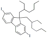 CAS 登录号：278176-08-2， 9,9-二(2-乙基己基)-2,7-二碘-9H-芴