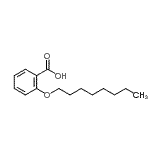 CAS 登录号：27830-12-2， 2-(辛基氧基)苯甲酸