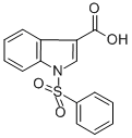 CAS 登录号：278593-17-2， 1-(苯磺酰基)-1H-吲哚-3-羧酸