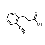 CAS#: 27916-43-4, 3-(2-Cyanophenyl)Propanoic Acid