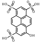 CAS#: 27928-00-3, 8-Hydroxy-1,3,6-Pyrenetrisulfonic Acid