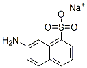 CAS 登录号：27931-06-2， 7-氨基萘-1-磺酸钠