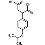 CAS 登录号：27950-67-0， 2-(4-异丙氧基苯基)琥珀酸