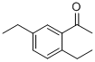 CAS 登录号：2797-80-0， 1-(2,5-二乙基苯基)乙酮