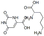 CAS 登录号:28003-86-3, L-赖氨酸单(1,2,3,6-四氢-2,6-二氧代嘧啶-4-羧酸)盐
