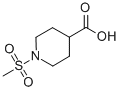 CAS 登录号：280772-00-1， 1-甲烷磺酰基-哌啶-4-羧酸