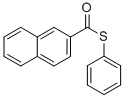 CAS 登录号：28118-49-2， 2-萘(硫代羧酸) S-苯基酯