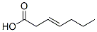 CAS 登录号：28163-84-0， (E)-庚-3-烯酸