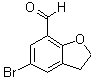 CAS 登录号：281678-73-7， 5-溴-2,3-二氢苯并[b]呋喃-7-甲醛