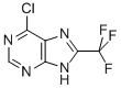 CAS 登录号：282522-06-9， 6-氯-8-(三氟甲基)-9H-嘌呤